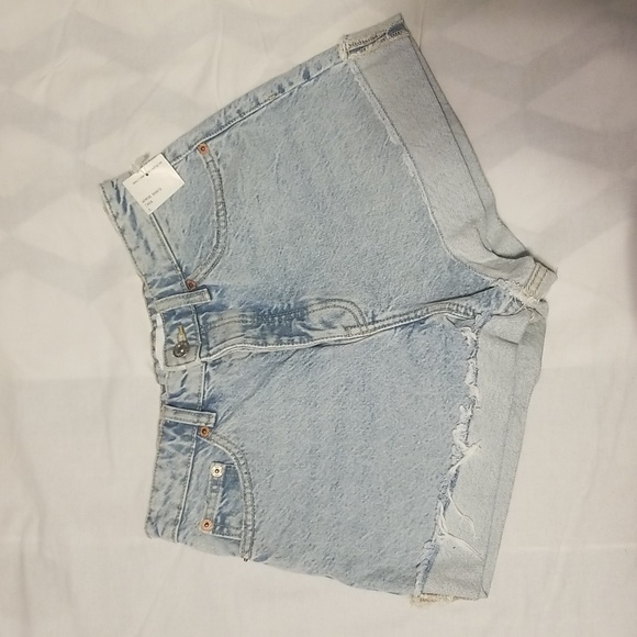 Zara Pants - NWT Zara Denim Shorts Women's Size 4 Color Light Blue